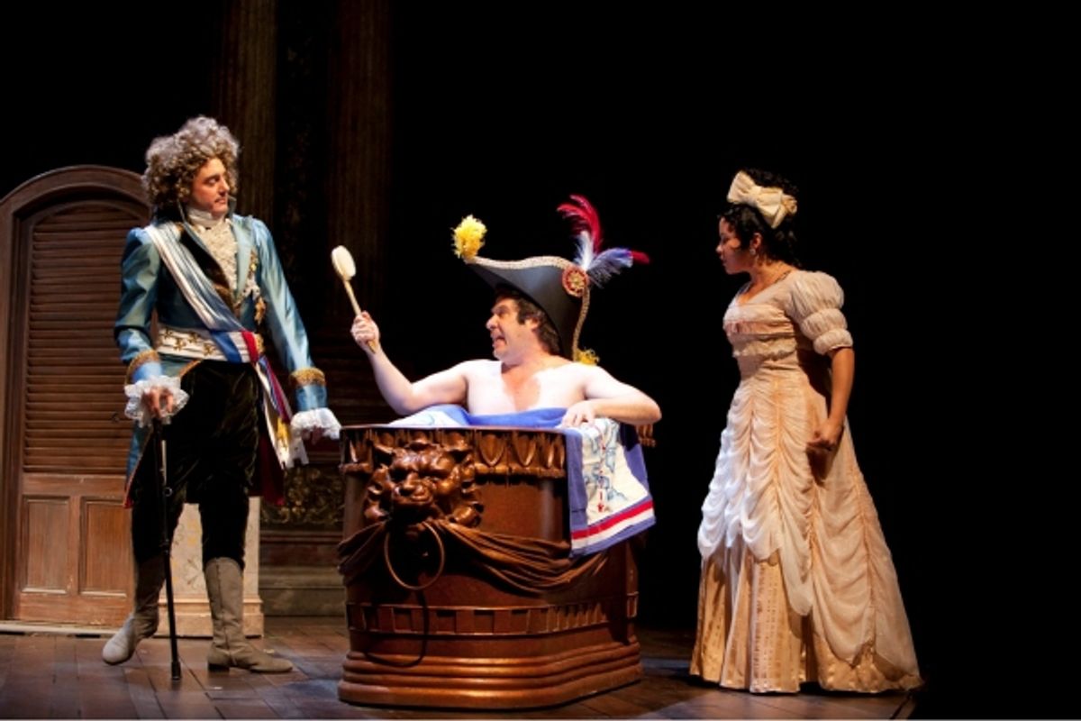 Reg Rogers, Triney Sandoval and Justina Machado  at 